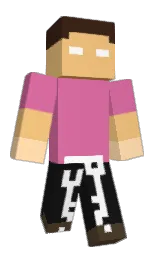 charm and cod gray Minecraft skin — Classic model