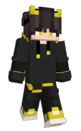 shark and thunder Minecraft skin — Slim model