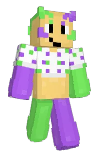 Front of seguba's skin
