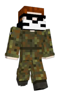 Front of Minecraft skin