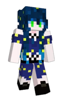 Front of Plueschmond's skin
