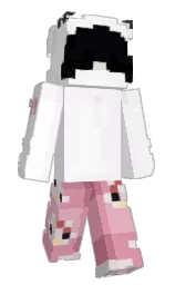 white and prim Minecraft skin — Slim model — first worn by noccive