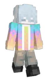 _Fromage's Minecraft skin wearing the Aurora cape