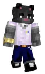 MrSosister0's Minecraft skin wearing the 15th Anniversary cape