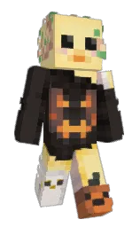 DendelionBloom's Minecraft skin wearing the Pan cape