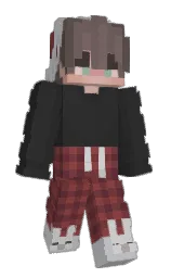 muksaaa's Minecraft skin wearing the Common cape