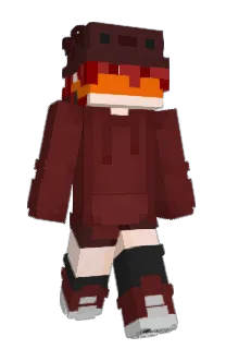 Front of GlowLotl's skin