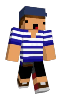 Front of Minecraft skin