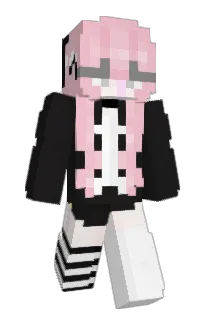 Front of gravesilk's skin