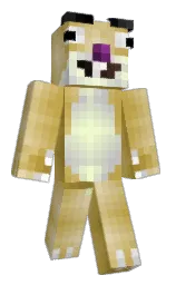 ninja_pizza's Minecraft skin wearing the 15th Anniversary cape