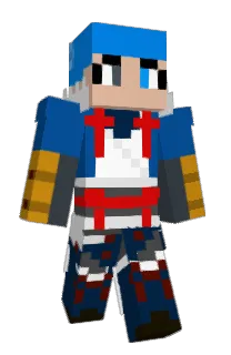 Front of Hiemendrom's skin