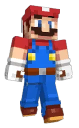 persian red and denim Minecraft skin — Slim model