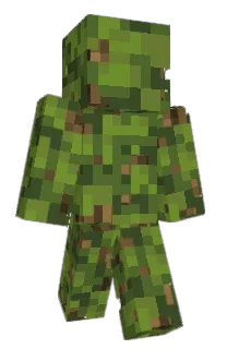 Front of TheLog's skin