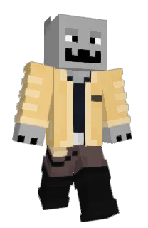 Front of Agracore's skin