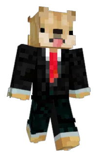 Front of HarmfulDogBob's skin