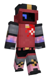 Front of RaggedAbstract's skin