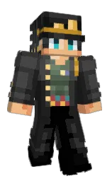 Destromaniac89's Minecraft skin wearing the Migrator cape