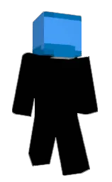 lochmara and dodger blue Minecraft skin — Slim model — first worn by 7_hp