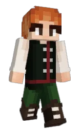 dawn pink and marshland Minecraft skin — Slim model — first worn by xfelements
