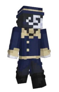 Front of rR3L's skin