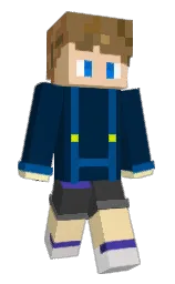 prussian blue and cape palliser Minecraft skin — Slim model