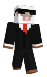 woodsmoke and cod gray Minecraft skin — Classic model — first worn by ClumsySheep01