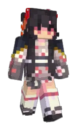 Back of Minecraft skin