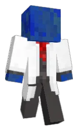 tundora and white Minecraft skin — Classic model — first worn by Shandrew82