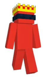 pomegranate and yellow Minecraft skin — Slim model