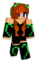 black and macaroni and cheese Minecraft skin — Classic model