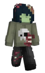 Slim Minecraft skin