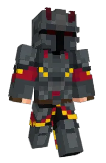 Front of NitroV's skin