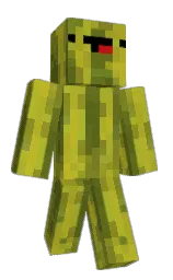 HubbleJo's Minecraft skin wearing the Migrator cape