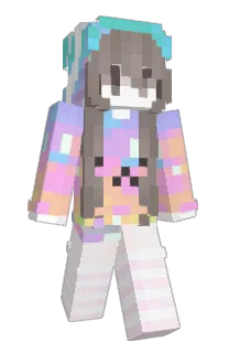 Front of Elvre's skin