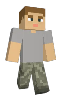 Front of Minecraft skin