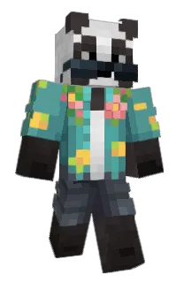 Front of Minecraft skin