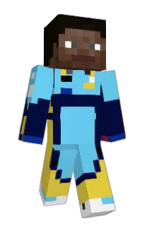 Front of Rovbe's skin