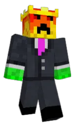 blueeyesnake's Minecraft skin wearing the Follower's cape