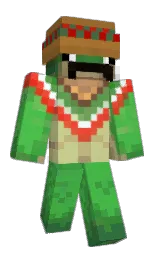 frinex's Minecraft skin wearing the Pan cape