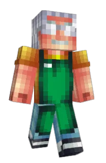 Front of NiloDARK's skin