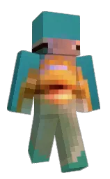 mruk5's Minecraft skin wearing the Aurora cape
