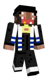 Skayniix's Minecraft skin wearing the Zombie Horse cape