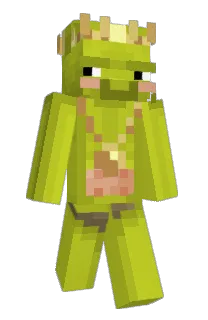 Front of Shrekk's skin