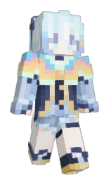 east bay and foam Minecraft skin — Slim model — first worn by BaiQiansama