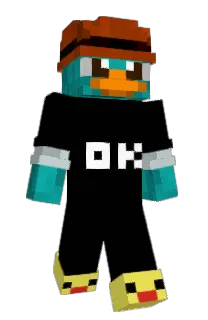 Front of Chapek's skin