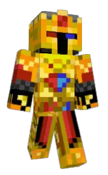 white and black Minecraft skin — Classic model
