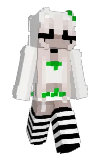 Front of venoRR's skin