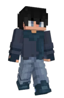 Front of aquau's skin