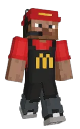 roof terracotta and mine shaft Minecraft skin — Classic model — first worn by iAka_