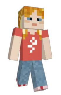 Front of Kl3pp's skin